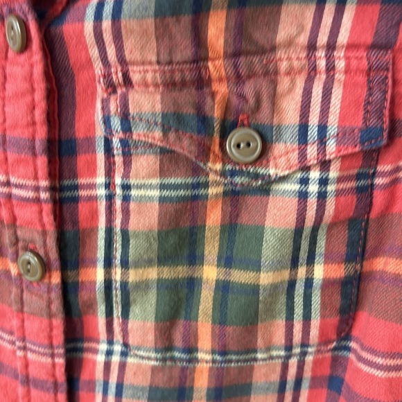 Ralph Lauren Skiwear Plaid Dress w Button Flap Pockets, Ruffle Hem +MEASUREMENTS - Picture 10 of 10